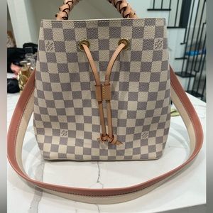 SOLD Damier Azur Braided Neonoe MM